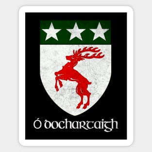 O'Doherty / Irish Vintage Style Crest Coat Of Arms Design Sticker